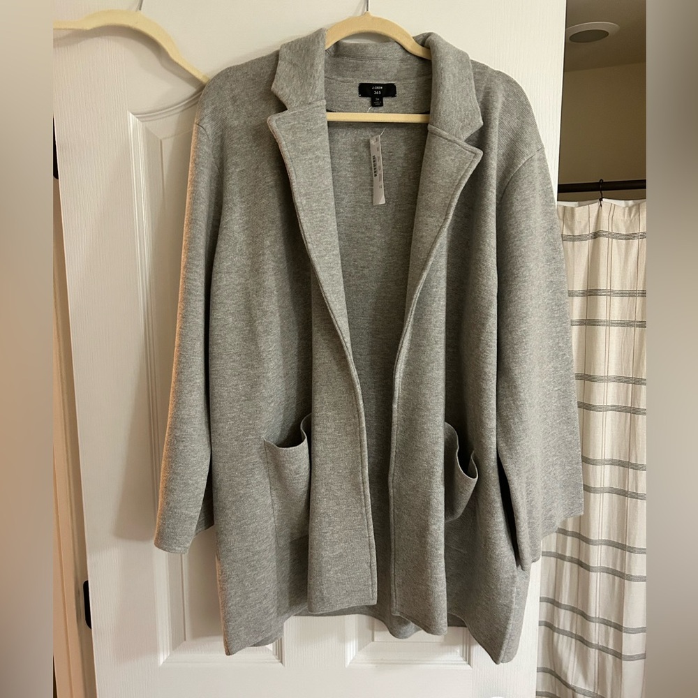 J. Crew Sweater Blazer